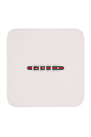 Coperta in cotone bianco GUCCI KIDS | 8125413K1099000